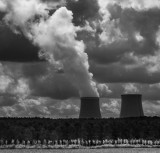 The dark satanic cooling towers of Nogent-sur-Seine