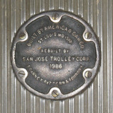 Car 124 Builders Plate