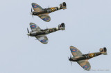 Three Horsemen mounted in Spitfires