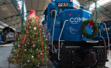 Christmas Tree at the RR Museum of PA 