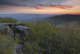 A Spring Evening On Bald Knob: Giles County