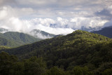 Late Afternoon Light From Newfound Gap Road Looking Southwest