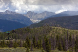 A View Of The Never Summer Mountains