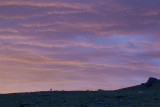 Lone Photographer At First Light Viewed From Trail Ridge Road: RMNP