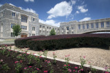 VT Brushes In Front Of Torgersen Hall