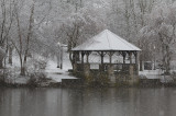 The Gazebo In Snow
