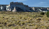 Driving To Kayenta And Monument Valley- A Road Side View