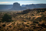 Mid Day Light And Dust-Monument Valley