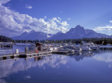 Evening At Coulter Bay-Grand Tetons