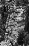 Sandstone formation Walnut Canyon National Monument