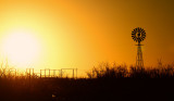 late evening windmill