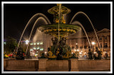 Fountain at pl. de la concorde, Paris