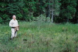  Dave Taft with Platanthera integra (Yellow Fringeless Orchid) NJ Aug 14, 2013 