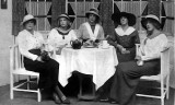 German prisoners in drag