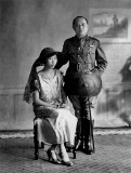1915 - King Vajiravudh (Rama VI) with Queen Suvadhana