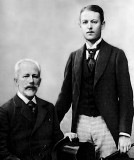 1892 - Tchaikovsky with Bob