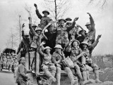 April 1917 - Celebrating victory after the Battle of Vimy Ridge
