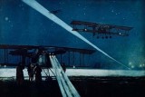 French Bombers Return from a Night-time Raid