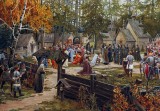 1380 - Sergius of Radonezh blessing Dmitri Donskoi