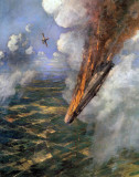 1st Zeppelin shot down by Allied aircraft