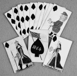 Handmade Confederate playing cards