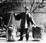 c. 1895 - Vegetable vendor