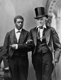 1875 - Alexander Stephens with servant