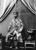 1869 - King Chulalongkorn (Rama V) in his royal attire