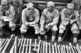 1916 - Babe Ruth, Bill Carrigan, Jack Barry and Del Gainer