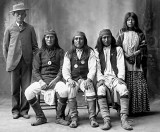 1898 - Apaches with interpreter