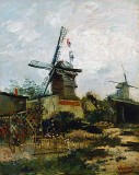 1886 - Windmills on Montmartre