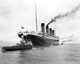 2 April 1912 - Titanic leaving Belfast for her sea trials