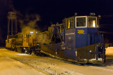 Spreader 529, GP38-2 1804 and caboose 124.