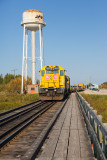 Polar Bear Express ready to head south from Moosonee.