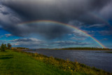 Rainbow over the Moose River 2015 September 10th