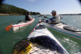 Essai de 2 kayaks de mer du chantier Plasmor de Vannes le Belouga Caugek et le Canuk