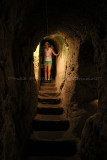 Visiting the underground city od Derinkuyu