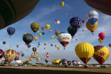 Lorraine Mondial Air Ballons 2015 - Pictures of my flight during the new world record