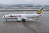 Boeing 737-860(WL) Ethiopian Airlines ET-AQO