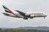 A6-EOA Airbus A380-861 Emirates Real Madrid