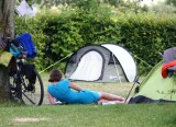 My tent watches the neighbour