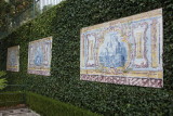 Madeira - Monte Palace garden- tiles of the history