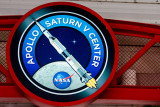 Entrance to the Saturn 5 exhibit