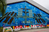 Mural of the International Space Center