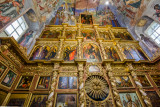 Iconostasis in St. Dmitry of the Blood Cathedral.