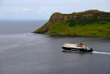 Cal Mac ferry heading to Harris