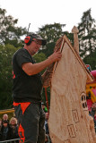 Iain Chalmers - Carve Carrbridge 2015 finishing touches