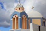 Fira, Santorini, Greece. Oct 2014.