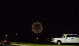 Fireworks, from afar.