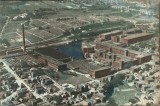 Aerial photograph of Arlington Mills and surrounding area